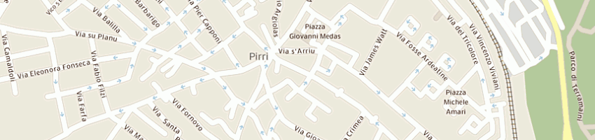 Mappa della impresa mga srl a CAGLIARI