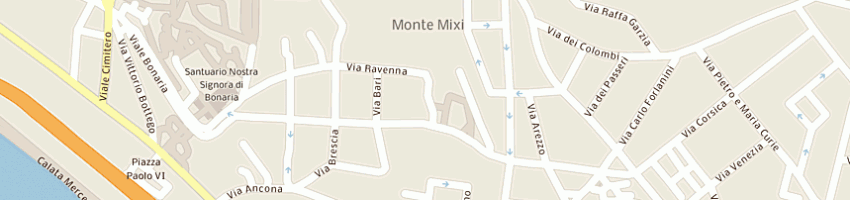 Mappa della impresa cms costruzioni srl a CAGLIARI