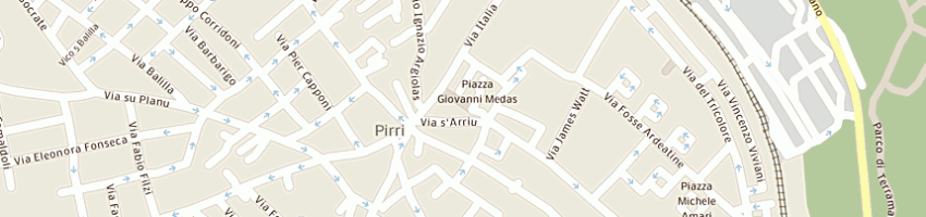 Mappa della impresa puddu lucia a CAGLIARI