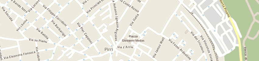 Mappa della impresa comune di cagliari a CAGLIARI