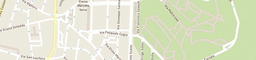 Mappa della impresa euro chip srl a CAGLIARI