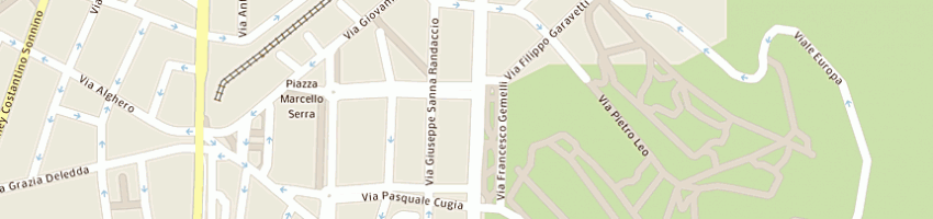 Mappa della impresa gmc srl a CAGLIARI