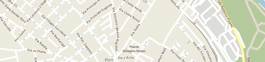 Mappa della impresa gcrisafulli srl a CAGLIARI