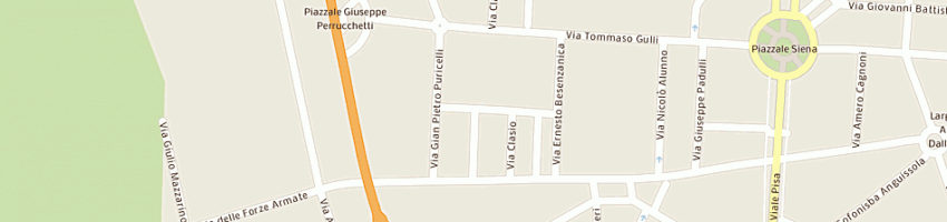 Mappa della impresa russo sebastiano a MILANO