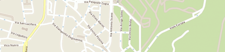 Mappa della impresa casa del pane a CAGLIARI