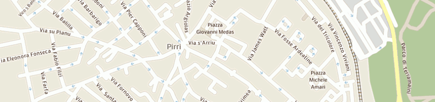 Mappa della impresa la giungla a CAGLIARI