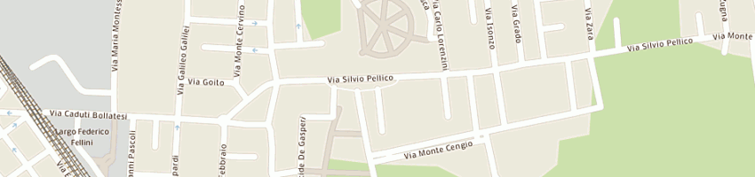 Mappa della impresa d'auria sergio a BOLLATE