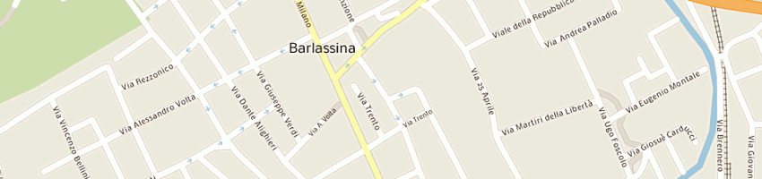 Mappa della impresa opera pia luigi porro a BARLASSINA