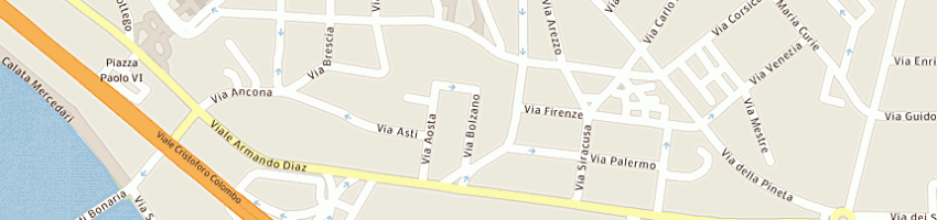 Mappa della impresa cise di mancosu giovanni a CAGLIARI