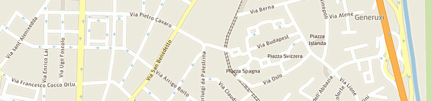 Mappa della impresa sarasarda rappresentanze srl a CAGLIARI