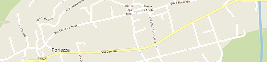 Mappa della impresa idroporlezza ornaghi mauro a PORLEZZA