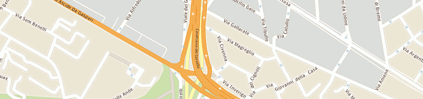 Mappa della impresa volpati cesare a MILANO