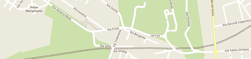 Mappa della impresa donnarumma luigi a CESANO MADERNO