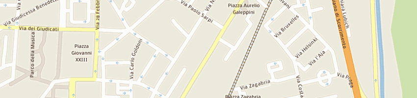 Mappa della impresa arionline srl a CAGLIARI