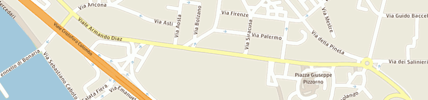Mappa della impresa astro immobiliare srl a CAGLIARI