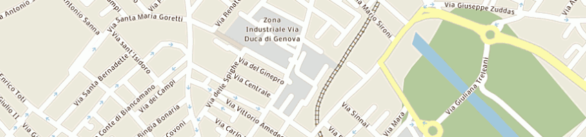 Mappa della impresa corda argiolas (srl) a CAGLIARI