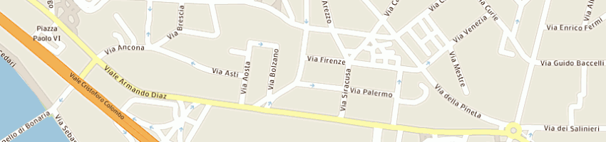 Mappa della impresa merella pietro a CAGLIARI