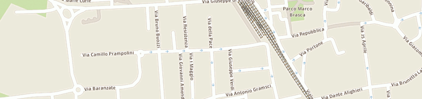 Mappa della impresa abax di nicola corsari srl a NOVATE MILANESE