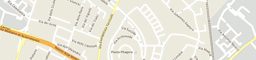 Mappa della impresa agnese bruno a CAGLIARI