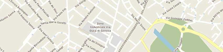 Mappa della impresa isogea ente di formazione professionale a CAGLIARI