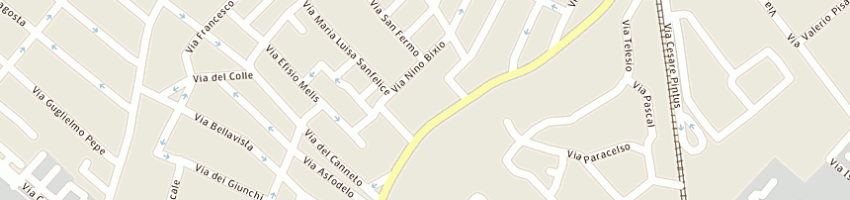 Mappa della impresa zedda gianfranco a CAGLIARI