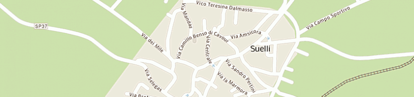 Mappa della impresa casa ruda snc a SUELLI