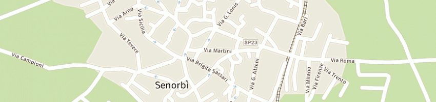 Mappa della impresa pes giorgio a SENORBI 