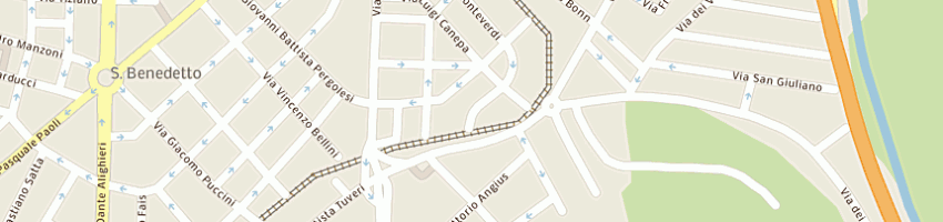 Mappa della impresa camba giorgio a CAGLIARI