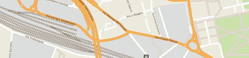 Mappa della impresa immobiliare palizzi (srl) a MILANO