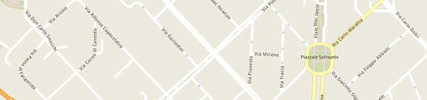 Mappa della impresa deko srl a MILANO