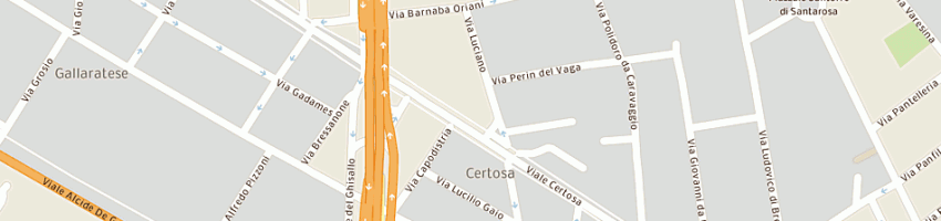 Mappa della impresa enterprise srl a MILANO