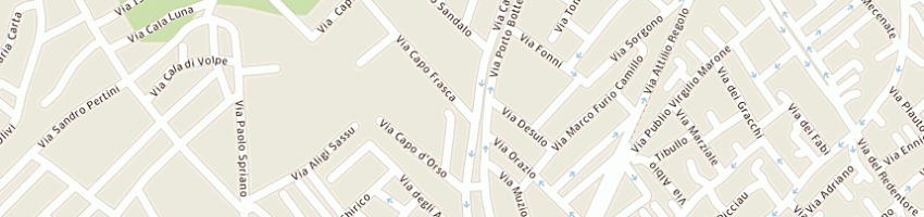Mappa della impresa motor shop snc a MONSERRATO