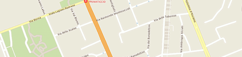 Mappa della impresa cote d'or italia srl a MILANO