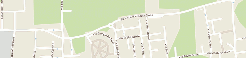 Mappa della impresa la sorte francesco a BOLLATE