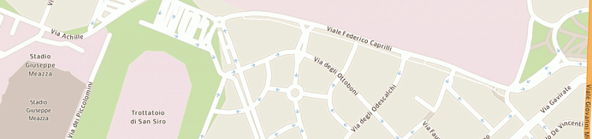 Mappa della impresa stoppani elisabetta a MILANO