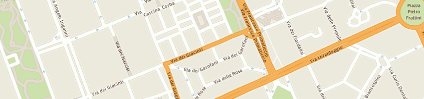 Mappa della impresa russo felice a MILANO
