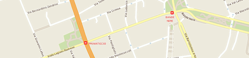 Mappa della impresa galloni snc di galloni gianluca e c a MILANO