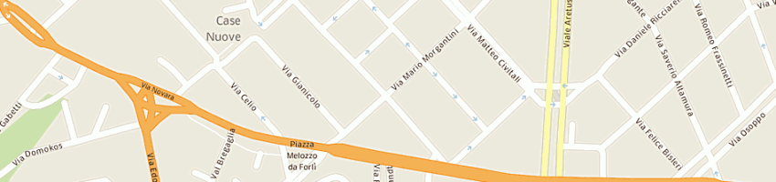 Mappa della impresa cipullo francesco a MILANO