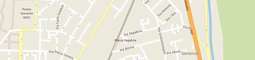 Mappa della impresa pia private investigation agency a CAGLIARI