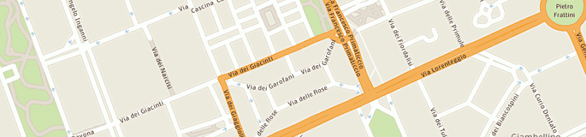 Mappa della impresa la ferla marco a MILANO