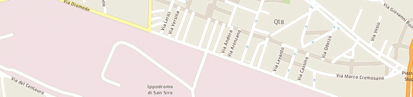 Mappa della impresa agorni giorgio a MILANO