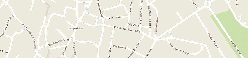 Mappa della impresa mail boxes etc a CANTU 