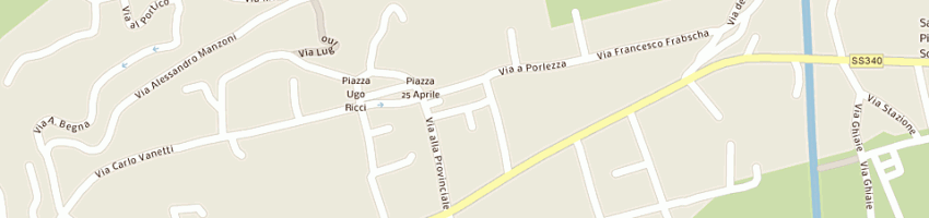 Mappa della impresa strada vittorio a PORLEZZA