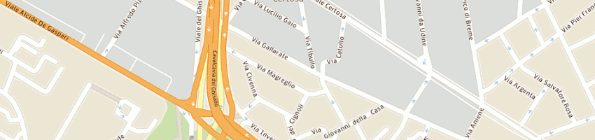 Mappa della impresa ciani anna a MILANO