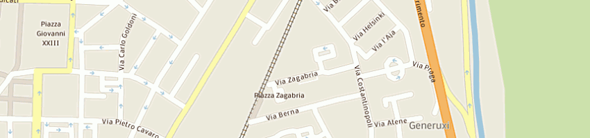 Mappa della impresa i tour di bacco srl a CAGLIARI