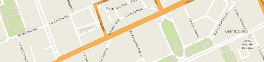 Mappa della impresa cremascoli susanna a MILANO