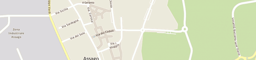 Mappa della impresa tarantola emilio a ASSAGO