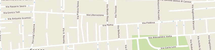 Mappa della impresa sposari francesca a SENAGO