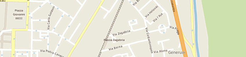 Mappa della impresa vacca a CAGLIARI
