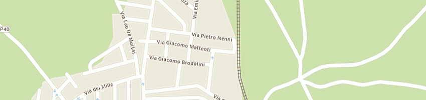 Mappa della impresa associazione italiana assistenza spastici sezcagliari a SENORBI 